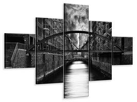 5-piece-canvas-print-the-other-side-of-hamburg