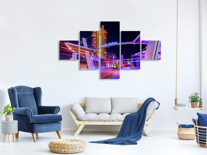 5-piece-canvas-print-uptown-dallas