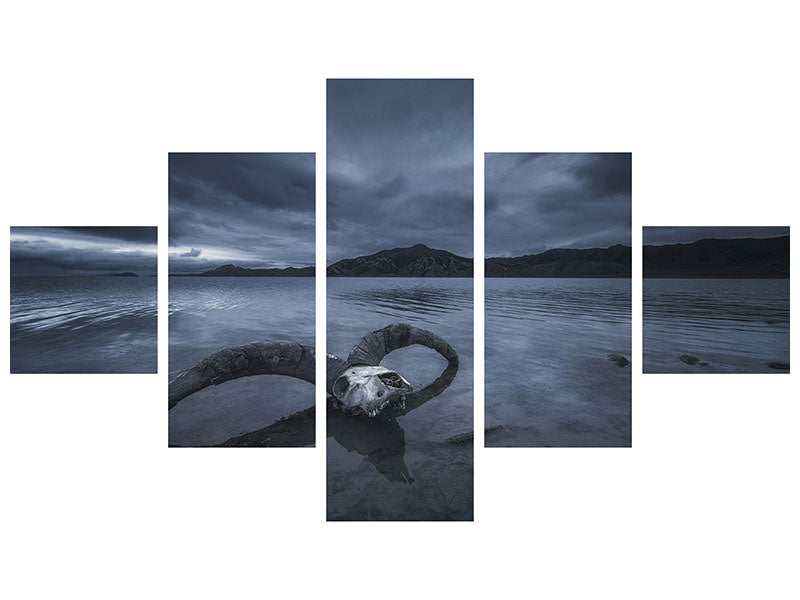5-piece-canvas-print-white-bone-beach