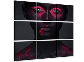 9-piece-canvas-print-pink