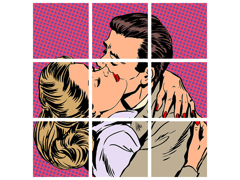 9-piece-canvas-print-pop-art-longing