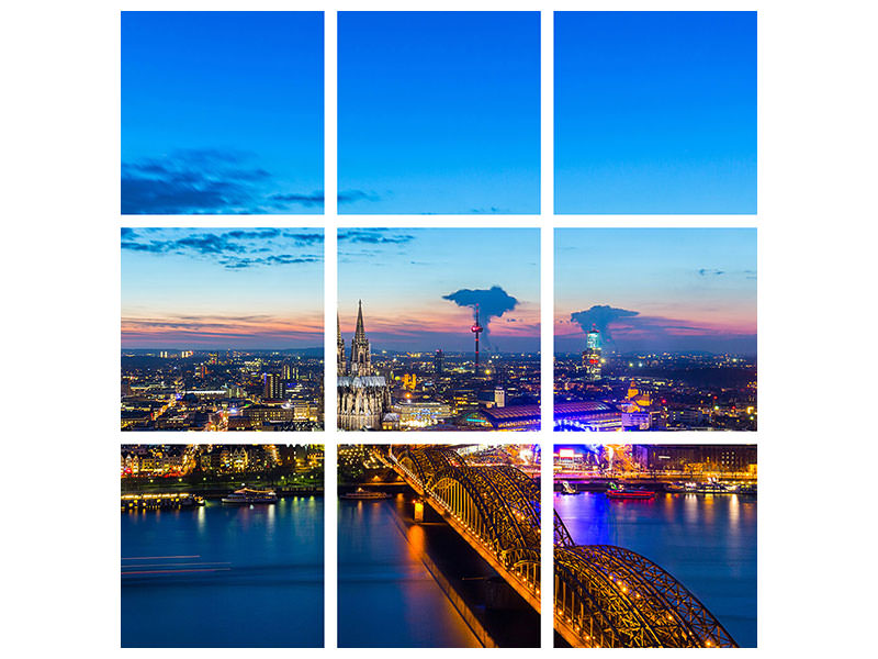 9-piece-canvas-print-skyline-a-penthouse-in-cologne