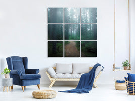 9-piece-canvas-print-the-forest-of-secrets