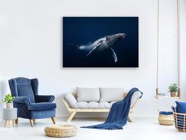 canvas-print-humpback-whale-in-blue-x