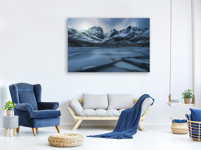 canvas-print-ice-craking