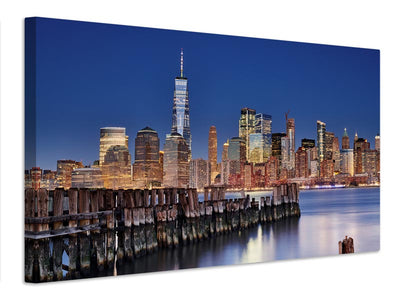 canvas-print-manhattan-skyline-at-night-x