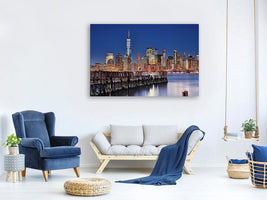 canvas-print-manhattan-skyline-at-night-x