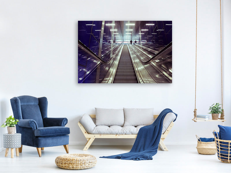 canvas-print-modern-escalators