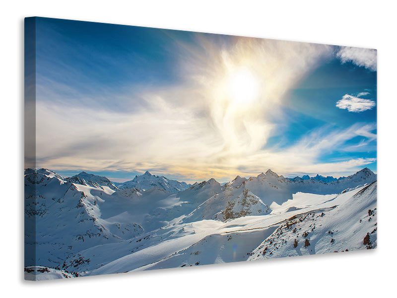 canvas-print-over-the-snowy-peaks