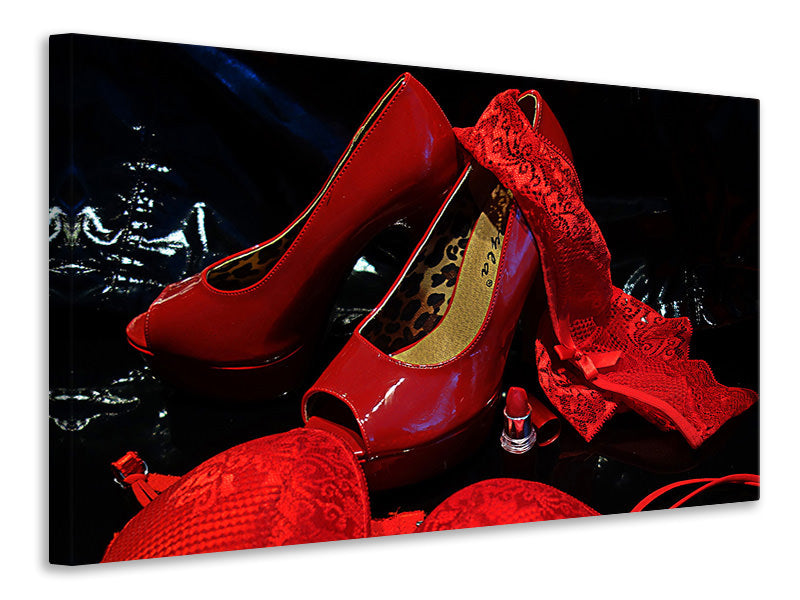 canvas-print-red-high-heels