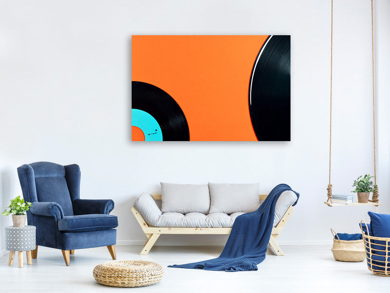 canvas-print-retro-vinyl-record-motif