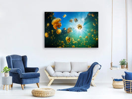 canvas-print-sunlight-and-jellyfish-x