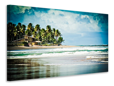 canvas-print-the-beach