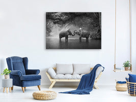 canvas-print-two-elephants