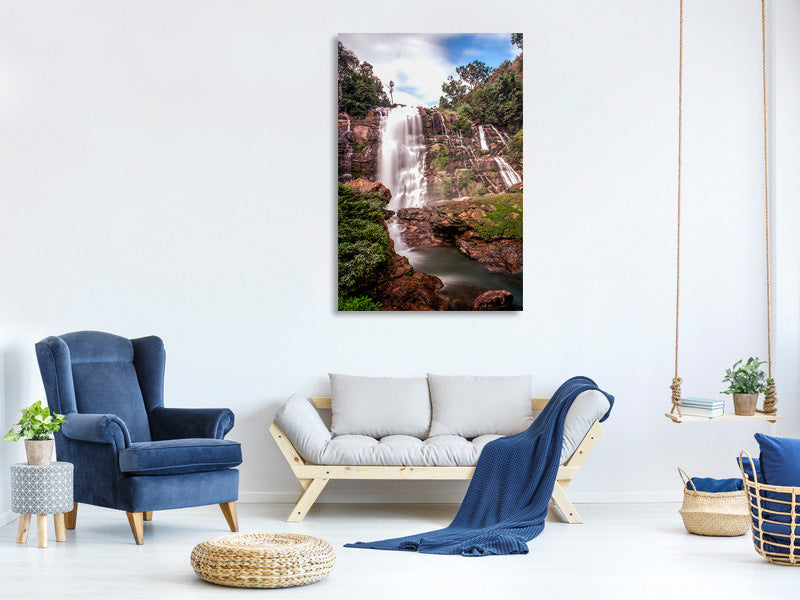 canvas-print-waterfall-in-thailand