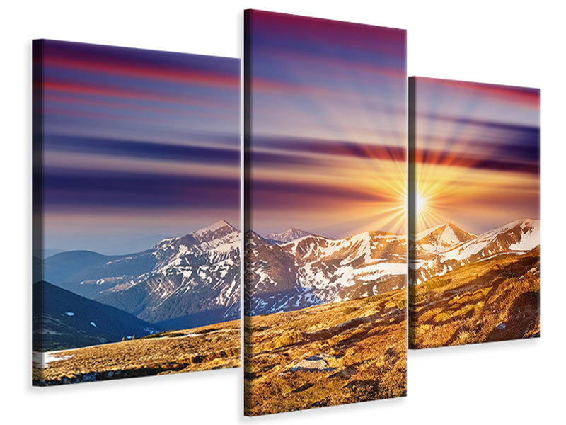 modern-3-piece-canvas-print-majestic-sunset-at-the-mountain