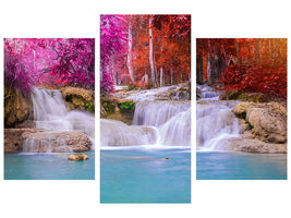 modern-3-piece-canvas-print-paradisiacal-waterfall