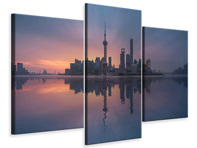 modern-3-piece-canvas-print-sunrising-shnaghai