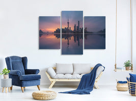 modern-3-piece-canvas-print-sunrising-shnaghai