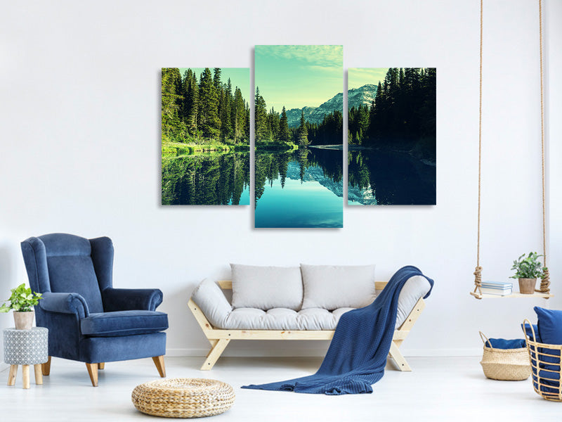 modern-3-piece-canvas-print-the-music-of-silence-in-the-mountains