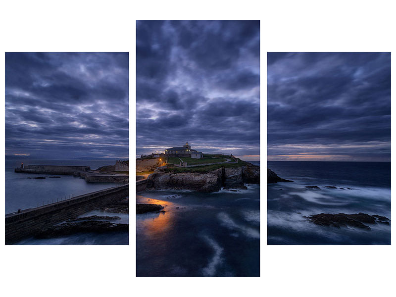 modern-3-piece-canvas-print-ultimas-luces-en-el-faro
