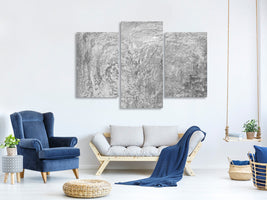 modern-3-piece-canvas-print-wipe-technique-in-gray