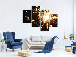 modern-4-piece-canvas-print-a-sparkler