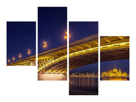 modern-4-piece-canvas-print-a-view-of-budapest