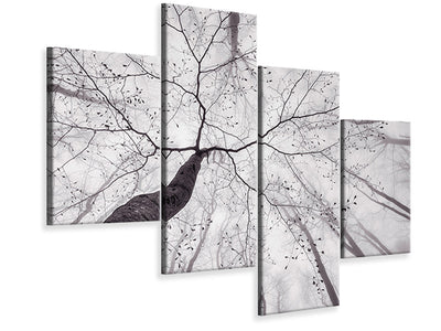 modern-4-piece-canvas-print-a-view-of-the-tree-crown