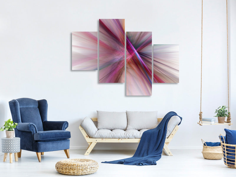 modern-4-piece-canvas-print-abstract-lights-shine