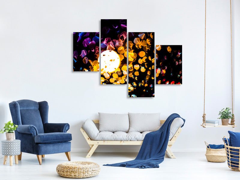 modern-4-piece-canvas-print-abstract-play-of-light-in-color