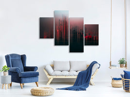 modern-4-piece-canvas-print-abu-dhabi-skyline