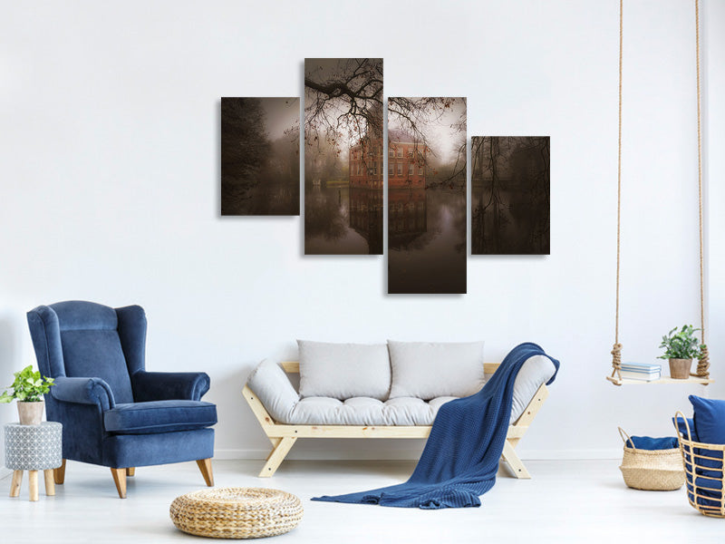 modern-4-piece-canvas-print-autumn-dream