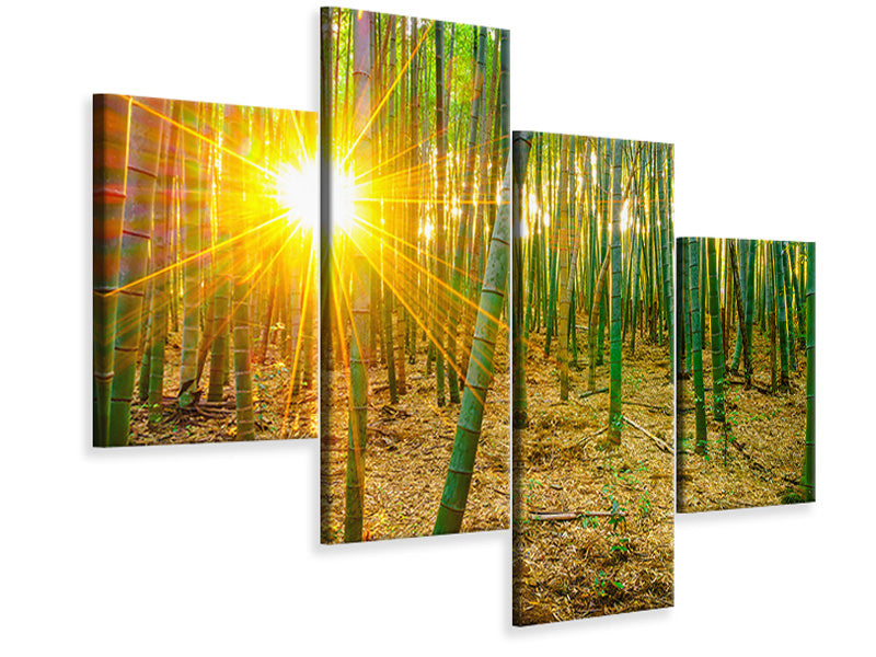 modern-4-piece-canvas-print-bamboos