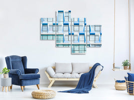 modern-4-piece-canvas-print-blue-multiple-windows