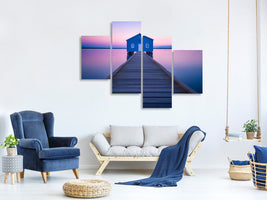 modern-4-piece-canvas-print-boathouse