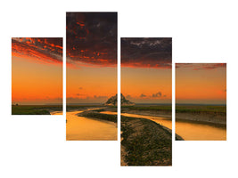modern-4-piece-canvas-print-evening-light-a
