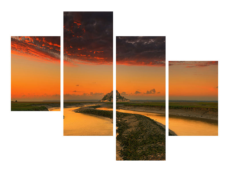 modern-4-piece-canvas-print-evening-light-a