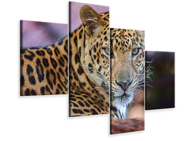 modern-4-piece-canvas-print-leopard