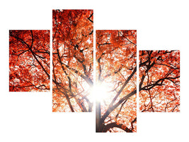 modern-4-piece-canvas-print-light-of-autumn