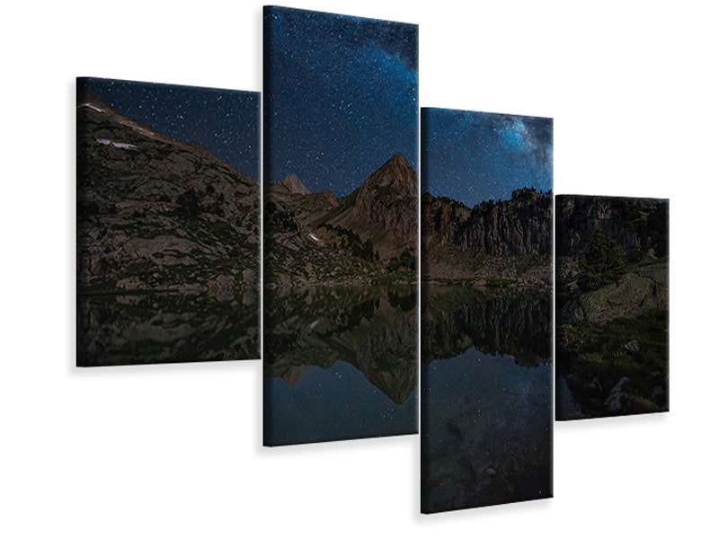 modern-4-piece-canvas-print-mountain-lake