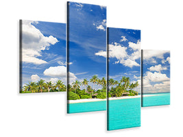 modern-4-piece-canvas-print-my-island-ii