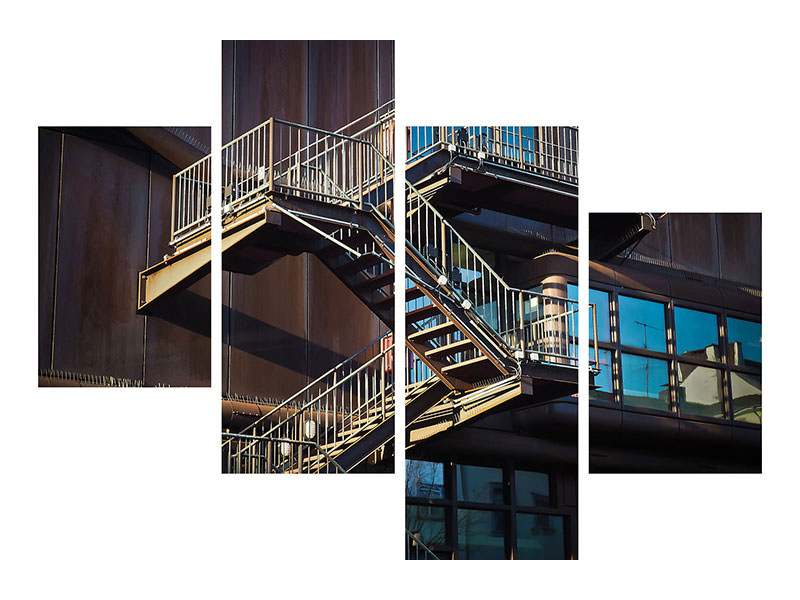 modern-4-piece-canvas-print-outside-stairs