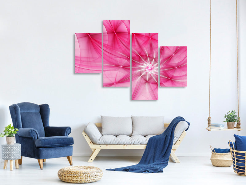 modern-4-piece-canvas-print-photowallpaper-abstract-daylight