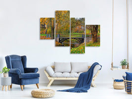 modern-4-piece-canvas-print-romantic-park