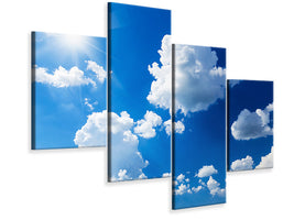 modern-4-piece-canvas-print-sky-blue