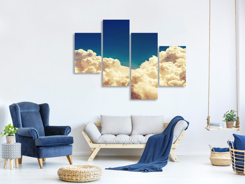 modern-4-piece-canvas-print-sky-clouds