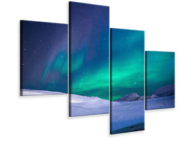 modern-4-piece-canvas-print-the-polar-light