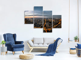 modern-4-piece-canvas-print-the-trident-of-poseidon