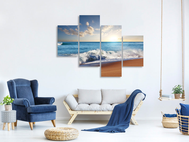 modern-4-piece-canvas-print-the-waves-of-the-sea